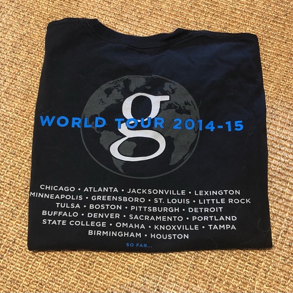 Garth Brooks World Tour 2014-2015 Concert Tee by Hanes in Size XL - Picture 5 of 5